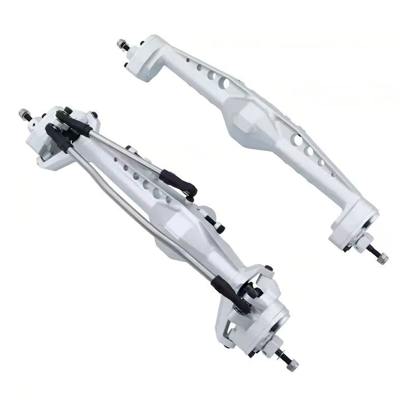Capra 1.9 Metal Portal Axle Set, Front & Rear Axle Assembly, VP Diamond Axle Style Upgrade for RC Crawlers Q02