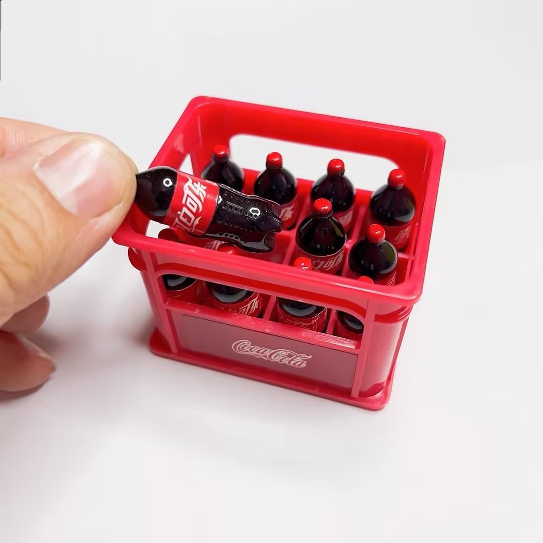 RC Crawler Miniature Drink Bottle Scene Set XQJ-014
