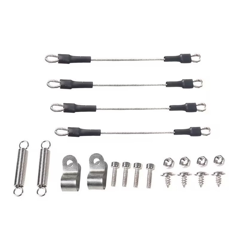 RC Crawler Hood Latch Steel Cable Set XQJ-012