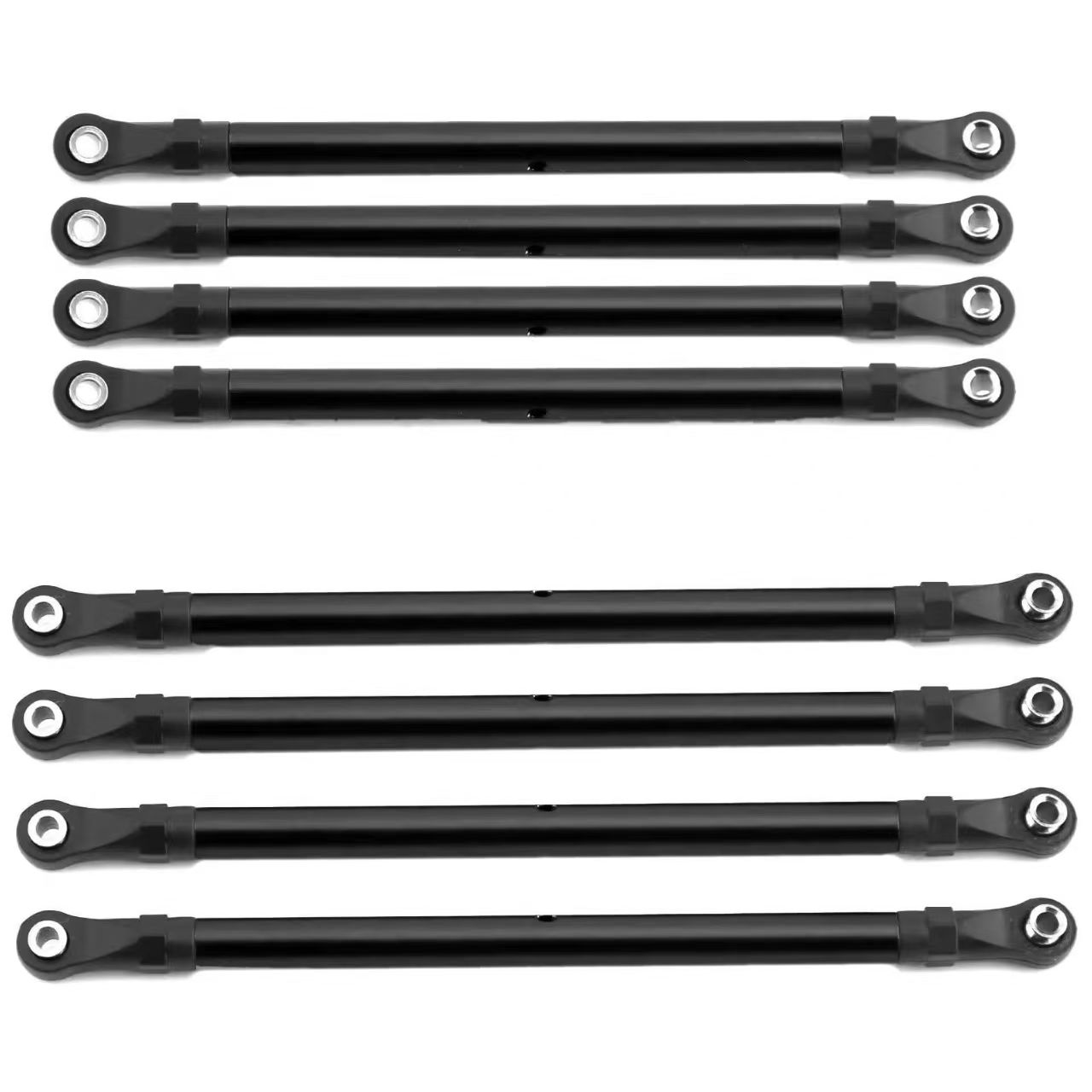313mm Wheelbase Aluminum Alloy Linkage Set for 1/10 RC Crawler, Compatible with SCX10 90046 / TRX4 / C1616  LG01