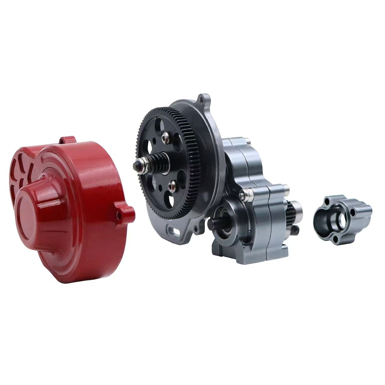 Sealed Full Metal Reverse Transmission Gearbox for 1/10 Axial SCX10 RC Crawler Upgrade  BX5
