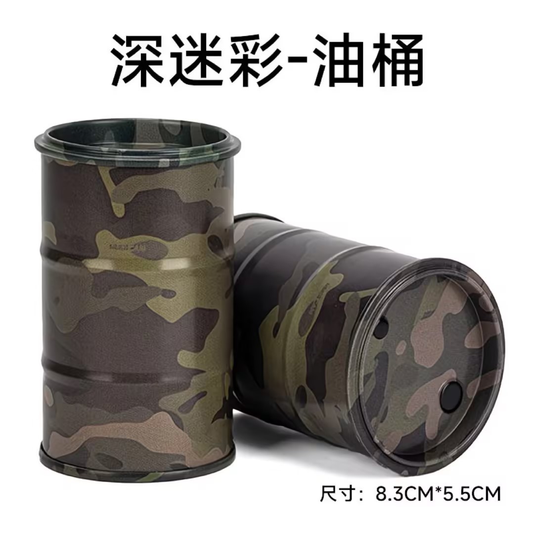 1/10 Scale RC Crawler Metal Oil Drum Model XQJ-009