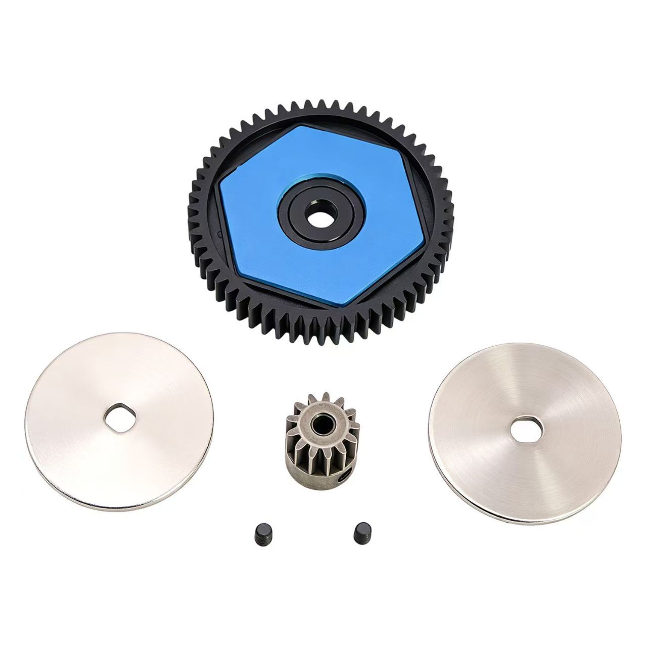 1/10 RC Crawler SCX10 I/II Nylon Transmission Gearbox with All-Metal Gears for 90046/90027 BX2