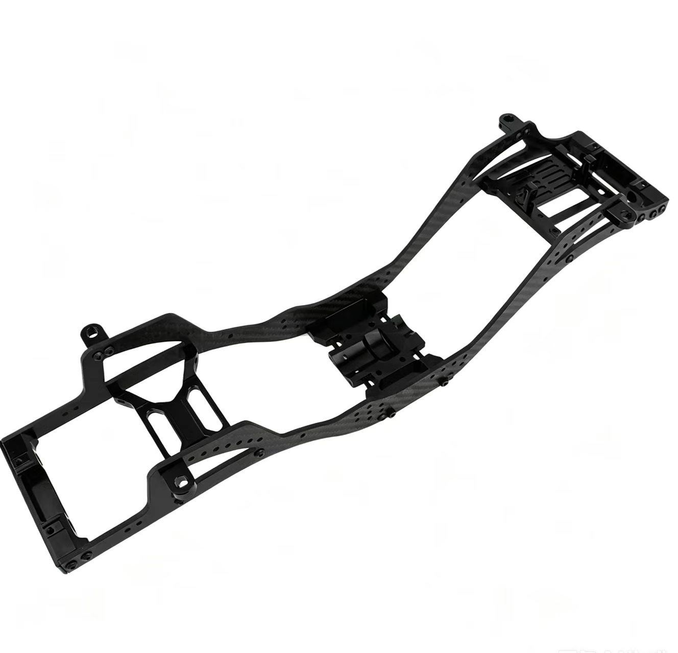  Carbon Fiber & Aluminum Chassis Frame Upgrade for 1/10 SCX10 Pro RC Crawler  DB07