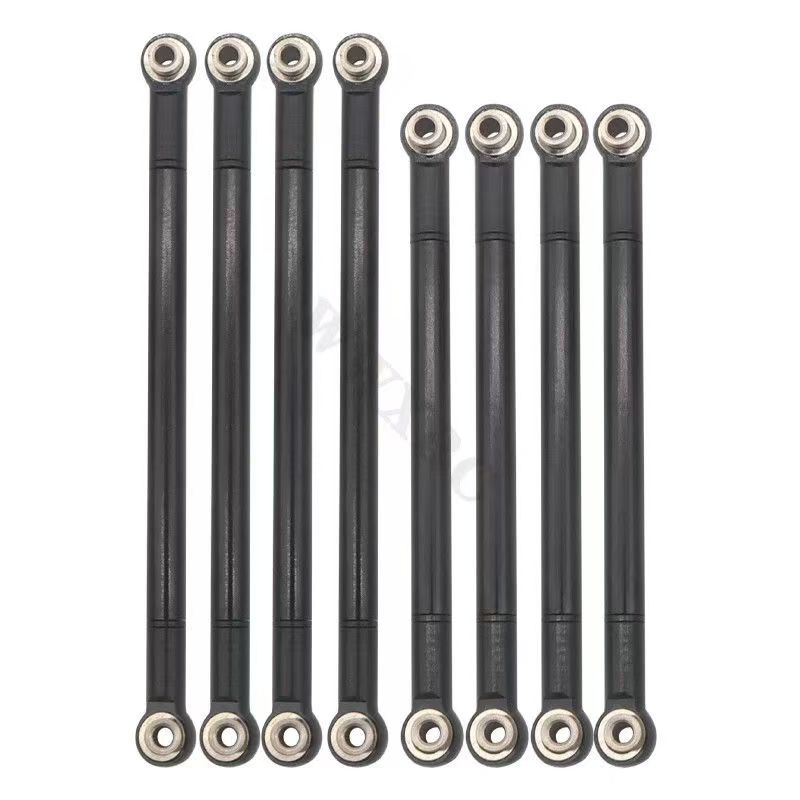 Adjustable Aluminum Steering Turnbuckles for 1/8 1/10 Scale RC Cars - Upgrade Replacement Parts  LG04