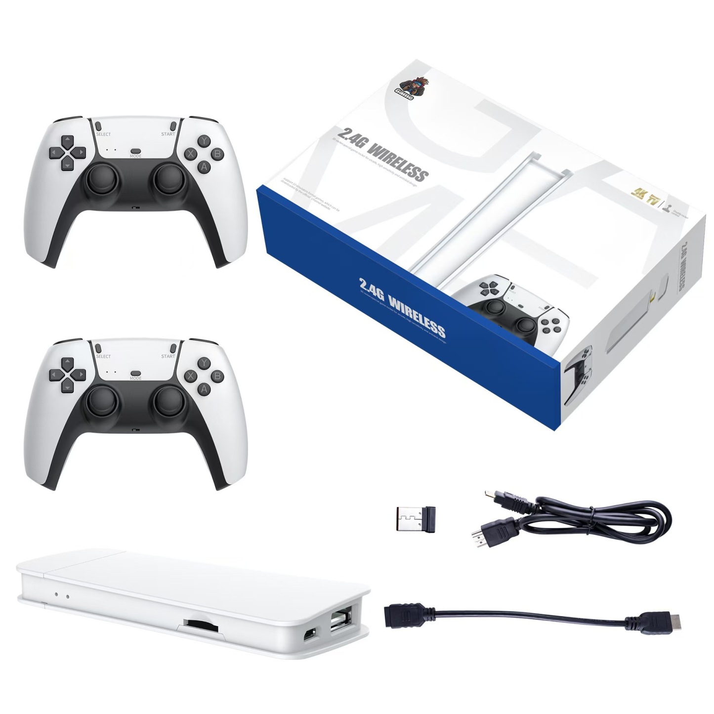 M15 TV Game Console: Wireless 2.4G, HD, 4K HDMI