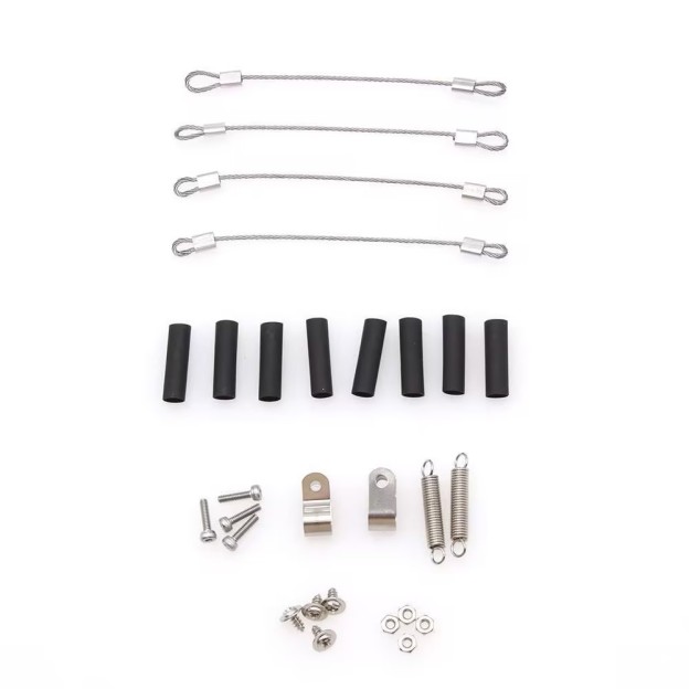 RC Crawler Hood Latch Steel Cable Set XQJ-012