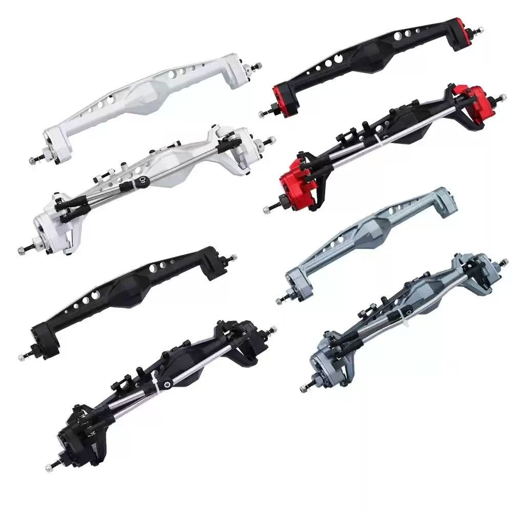 Capra 1.9 Metal Portal Axle Set, Front & Rear Axle Assembly, VP Diamond Axle Style Upgrade for RC Crawlers Q02
