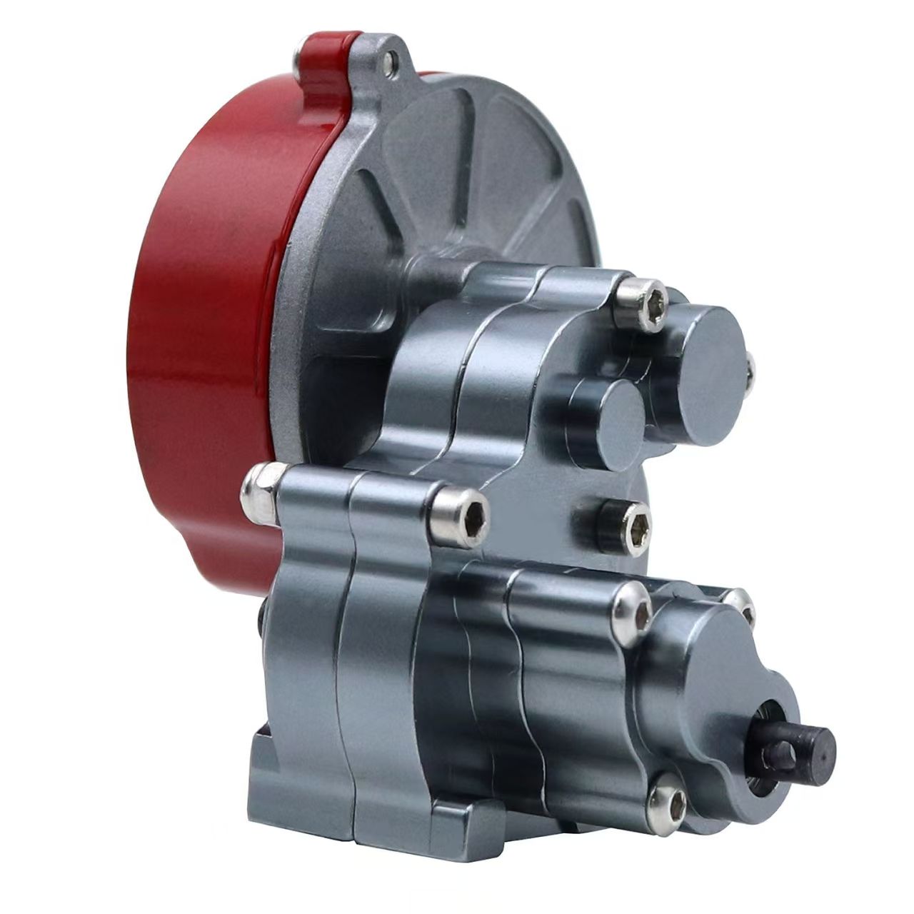 Sealed Full Metal Reverse Transmission Gearbox for 1/10 Axial SCX10 RC Crawler Upgrade  BX5
