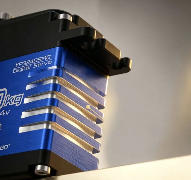Yipinservo R40KG Digital Servo - 40kg High Torque Metal Gear Core Motor for RC Cars & Robotic Arms  DJ4