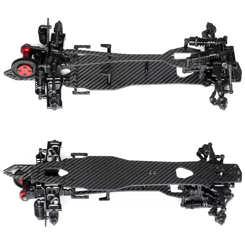 Sakura D5S 1/10 RWD Drift Chassis RC Car OP Upgraded Metal Belt-Driven Frame  DB14
