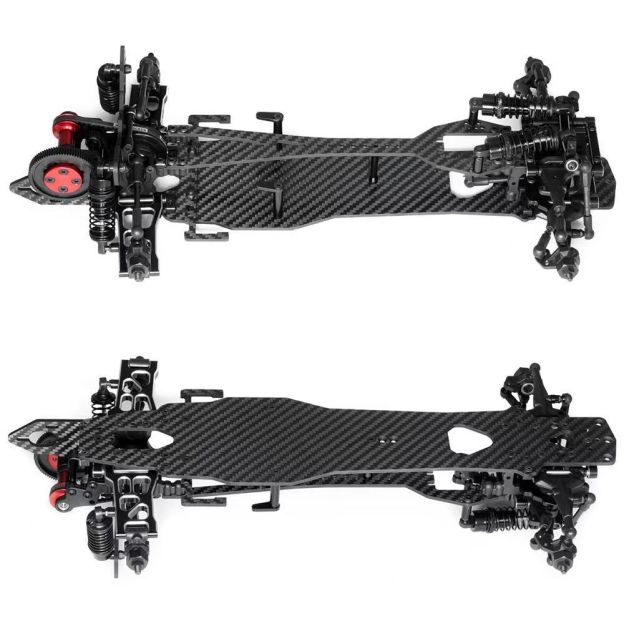 Sakura D5S 1/10 RWD Drift Chassis RC Car OP Upgraded Metal Belt-Driven Frame  DB14