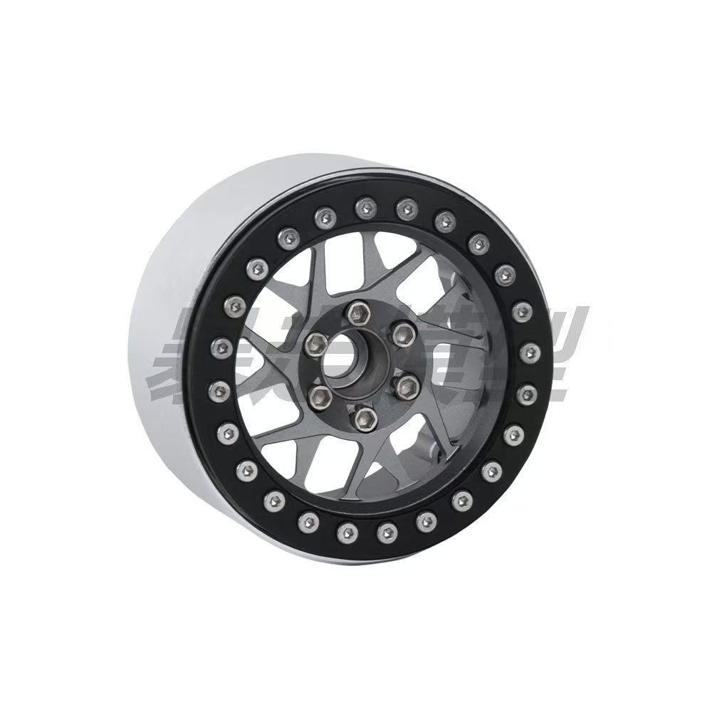 XIANGXI H8H 2.2" Aluminum Beadlock Wheels for 1/10 RC Crawlers - Compatible with SCX10, YK & More L3
