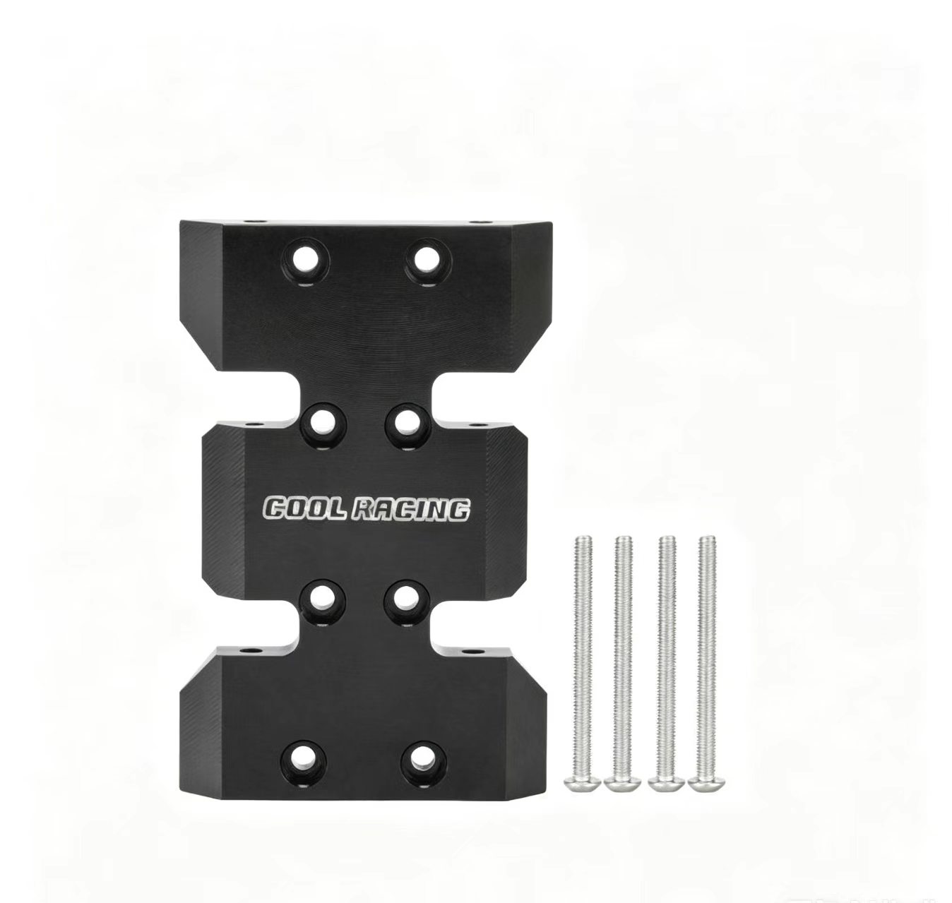 LCG Low Center of Gravity Aluminum Transmission Skid Plate for 1/10 RC Crawler Axial SCX10  BD03