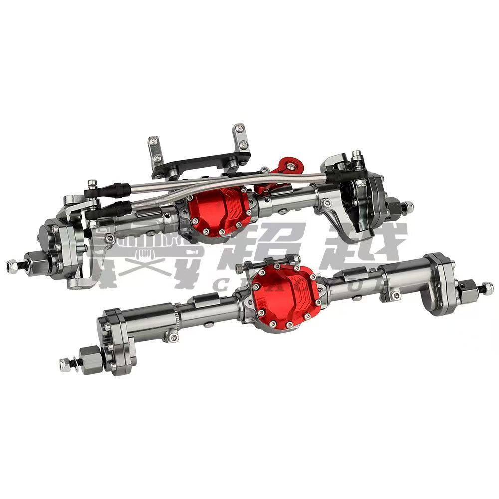 1/10 RC Crawler Aluminum Portal Axle Set for Axial SCX10 II 90046 / 90047  Q10