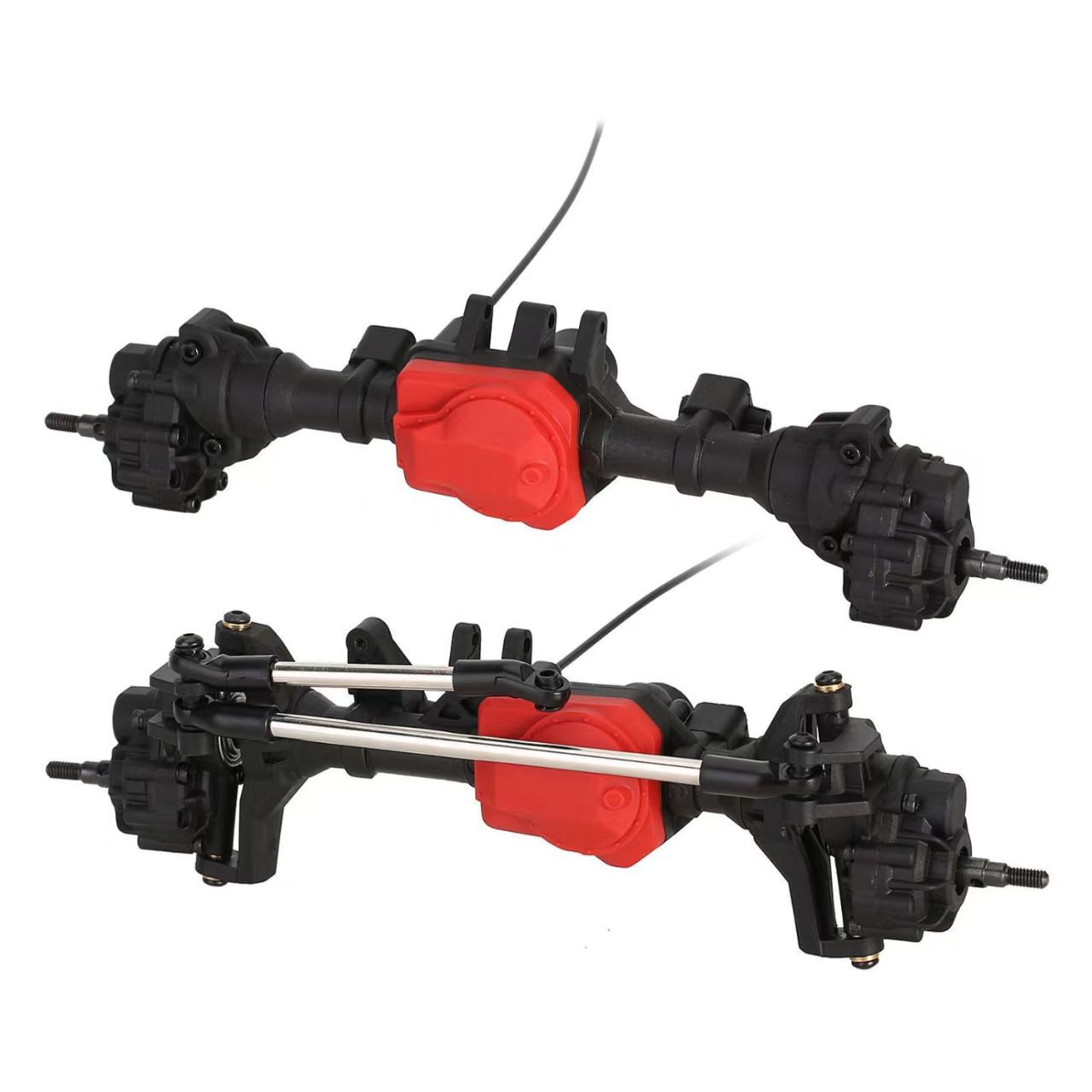 1/10 RC Crawler Traxxas TRX4 Differential Axle Set, Front & Rear Axle Upgrade  Q7