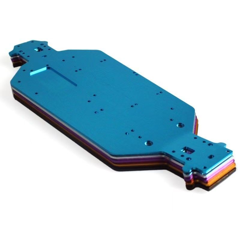 Aluminum Chassis Plate 04001 Upgrade for HSP 94111/94170/94107/94118 1/10 RC Monster Truck  BD05