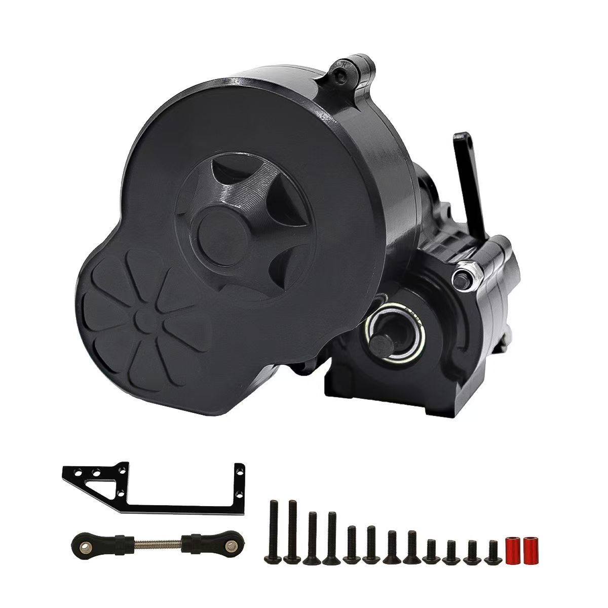 1/10 RC Crawler Metal Transmission Gearbox with Disconnect Function for SCX10 / AX10 / Wraith Upgrade  BX1