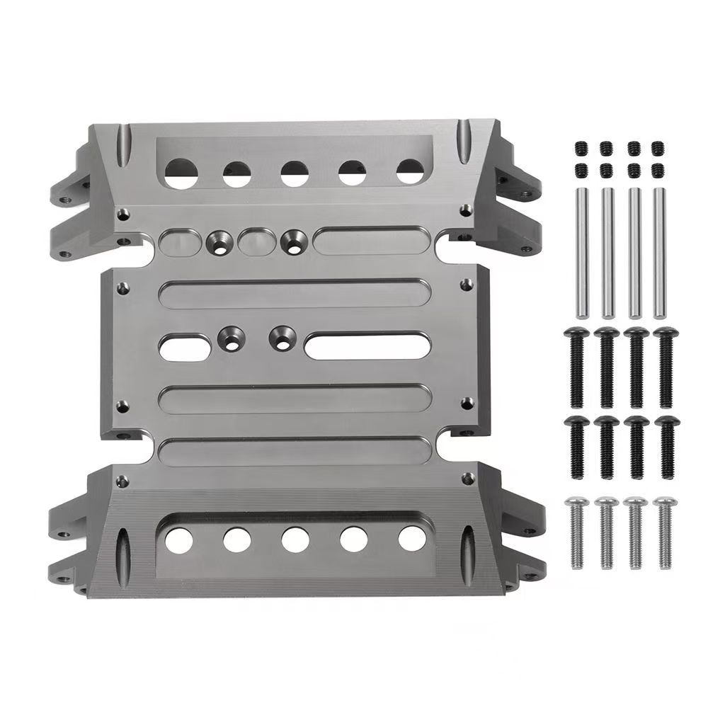  Metal Chassis Plate for Axial Wraith 1:10 Crawler | Upgrade 90018 Transmission Skid Plate | Durable RC Upgrade Part  DB11
