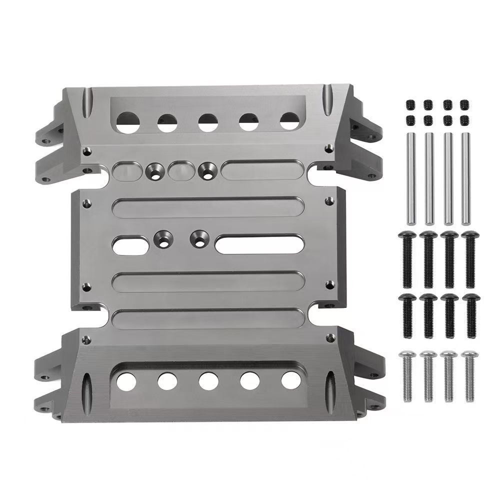  Metal Chassis Plate for Axial Wraith 1:10 Crawler | Upgrade 90018 Transmission Skid Plate | Durable RC Upgrade Part  DB11
