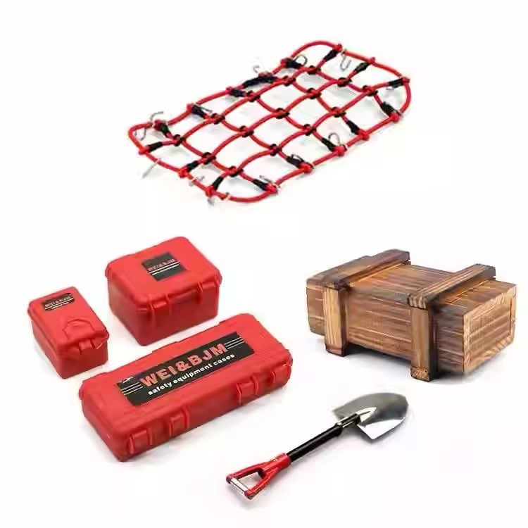 RC Crawler Scale Decor Accessory Kit (1/8, 1/10, 1/12 Scale)