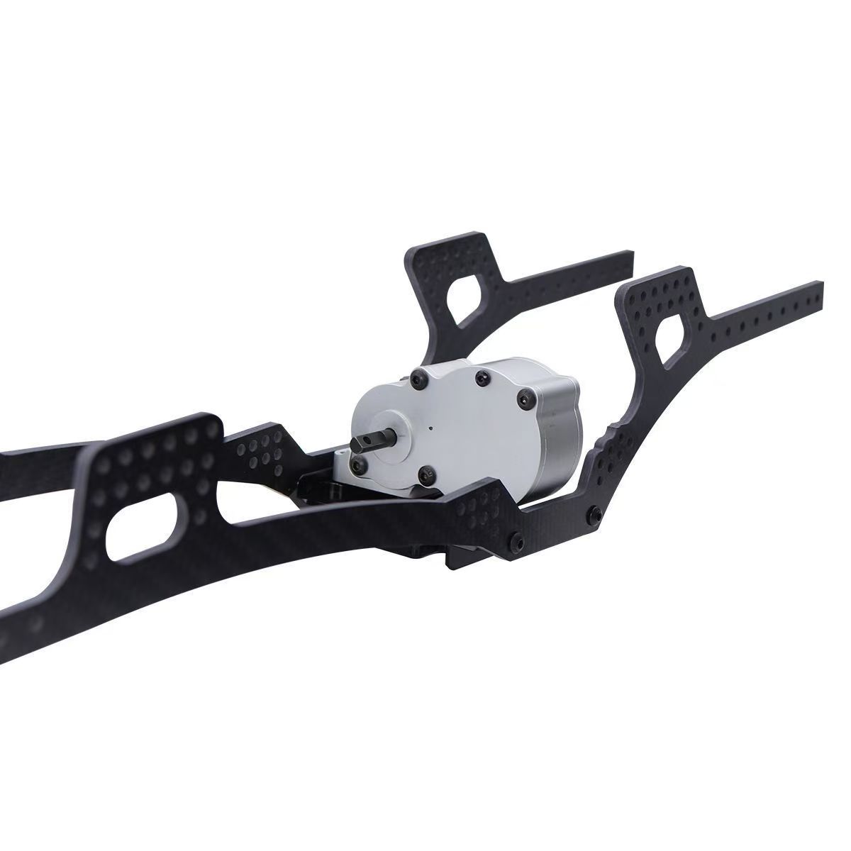 Full Metal Transmission Gearbox for 1/10 Axial SCX10 II III 90046 LCG RC Crawler Upgrade  BX4