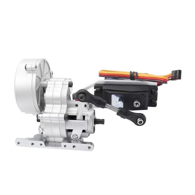 1/10 RC Crawler Metal Transmission Gearbox with Disconnect Function for SCX10 / AX10 / Wraith Upgrade  BX1