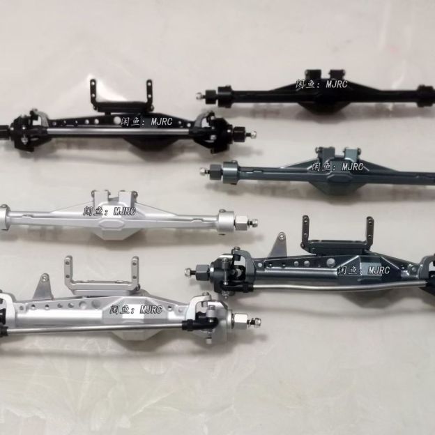 VP Diamond Style Straight Axle Set for SDM Tube Frame Crawlers, Compatible with SCX10 Gen3 / TRX4 / AT4 1/10 RC Cars  Q4