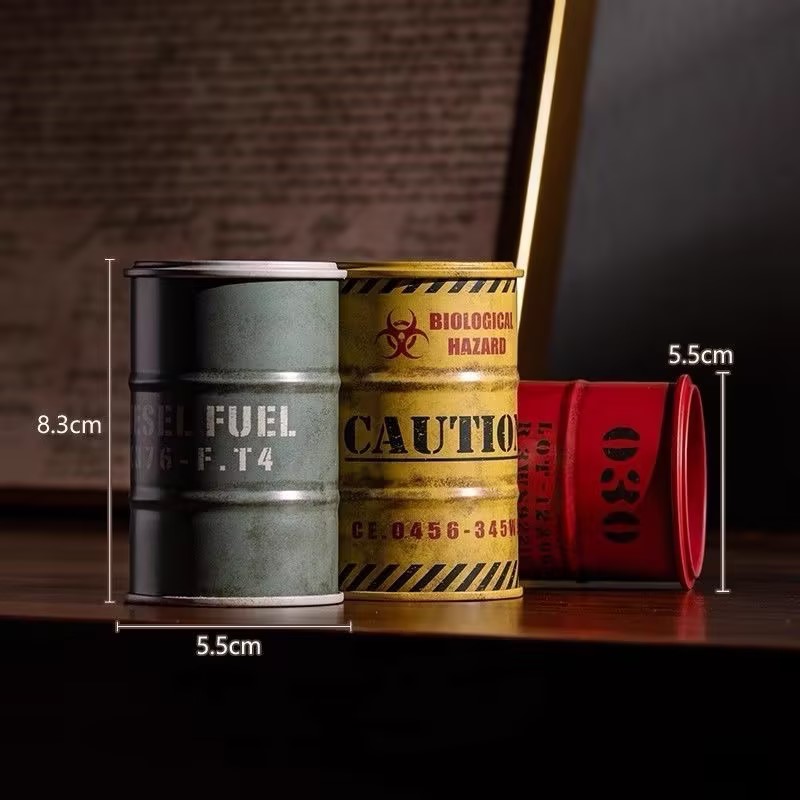 1/10 Scale RC Crawler Metal Oil Drum Model XQJ-009