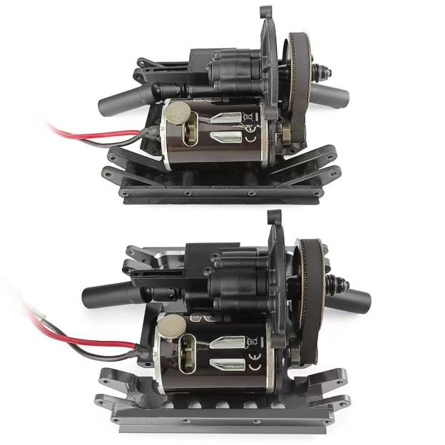  Metal Chassis Plate for Axial Wraith 1:10 Crawler | Upgrade 90018 Transmission Skid Plate | Durable RC Upgrade Part  DB11