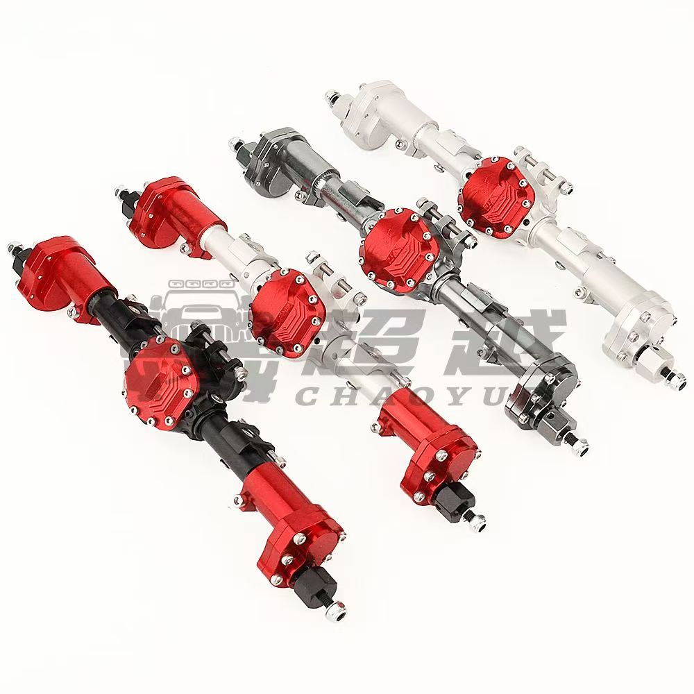 1/10 RC Crawler Aluminum Portal Axle Set for Axial SCX10 II 90046 / 90047  Q10