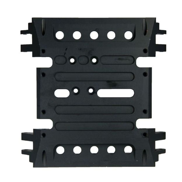  Metal Chassis Plate for Axial Wraith 1:10 Crawler | Upgrade 90018 Transmission Skid Plate | Durable RC Upgrade Part  DB11