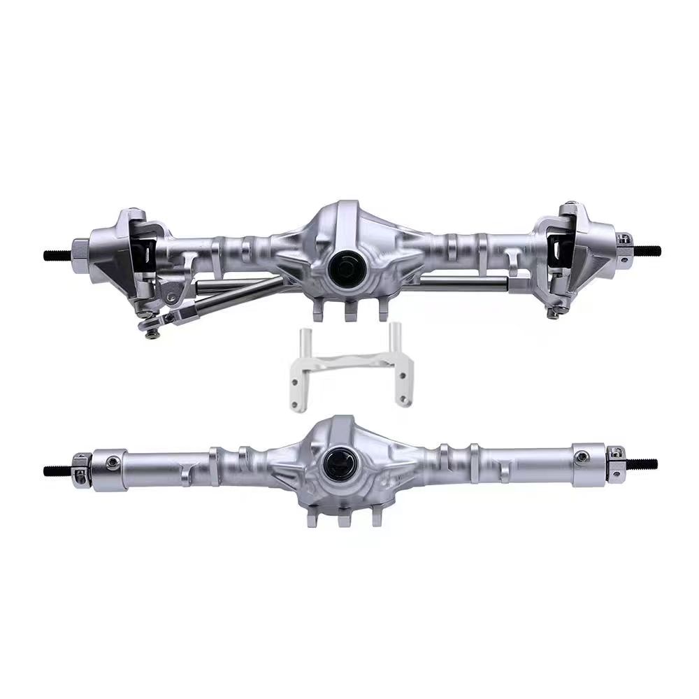 VP2 Style Pumpkin Axle Set, CNC Aluminum Straight Axle for 1/10 SCX10 RC Crawler  Q9