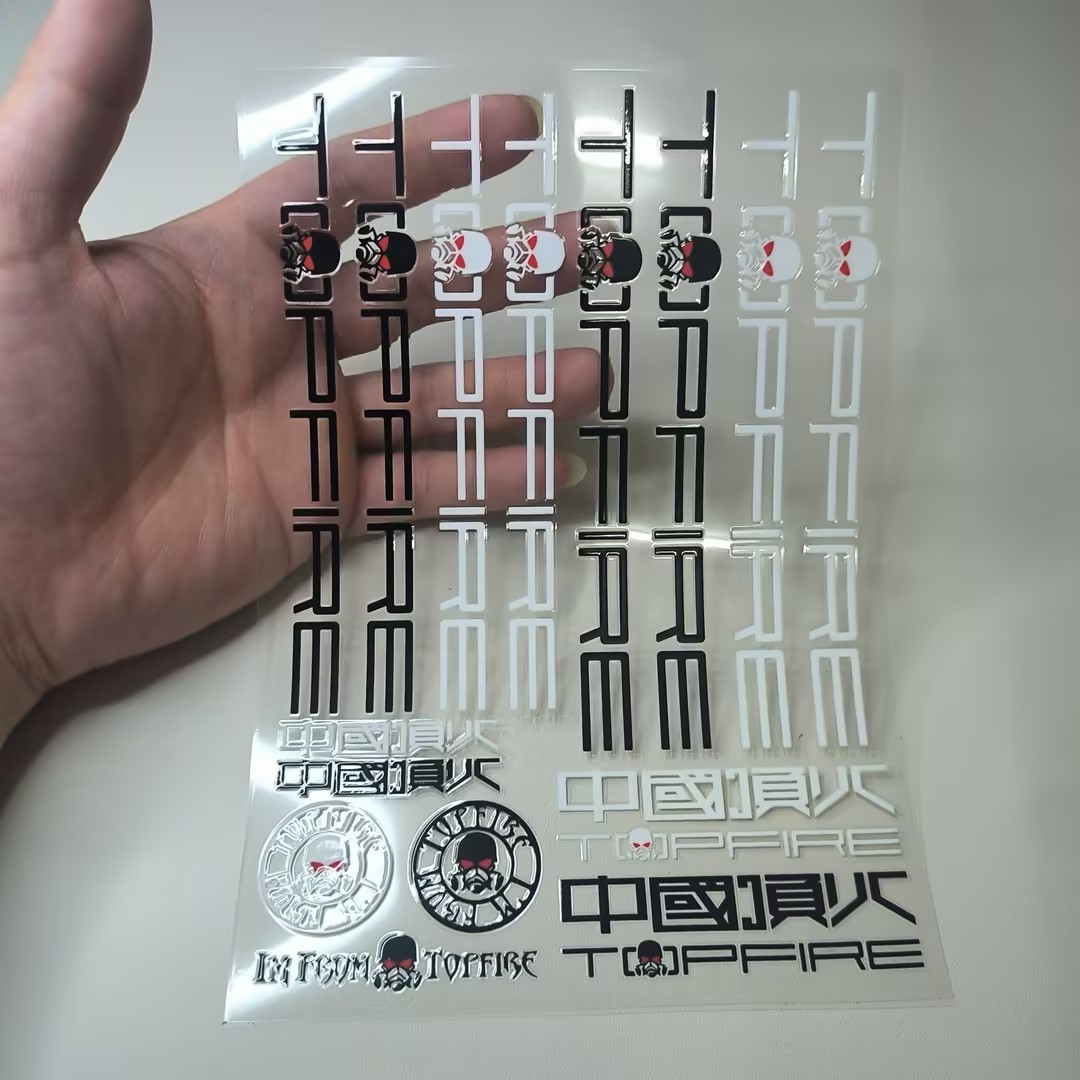 UV Transfer Decal Sticker Set for RC Crawlers XQJ-008