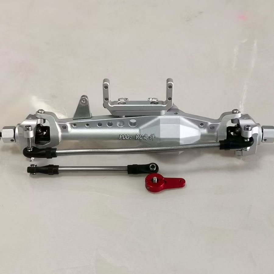 VP Diamond Style Straight Axle Set for SDM Tube Frame Crawlers, Compatible with SCX10 Gen3 / TRX4 / AT4 1/10 RC Cars  Q4