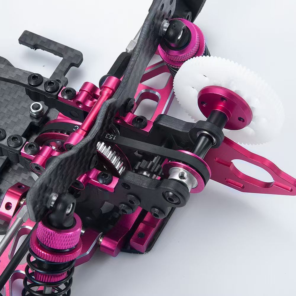 Sakura D5S 1/10 RWD Drift Chassis RC Car OP Upgraded Metal Belt-Driven Frame  DB14