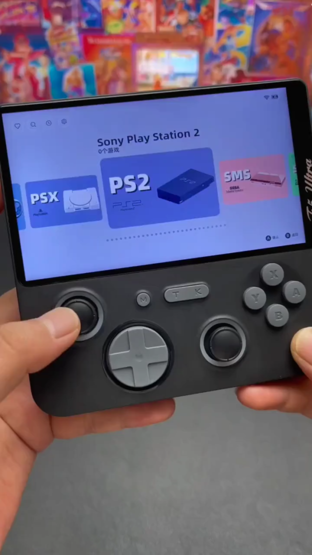 E5ultra Handheld Game Console: Android Dual-System Portable Gaming Device, Retro Classic Nostalgic Arcade Games, 3A Masterpieces & Cloud Gaming