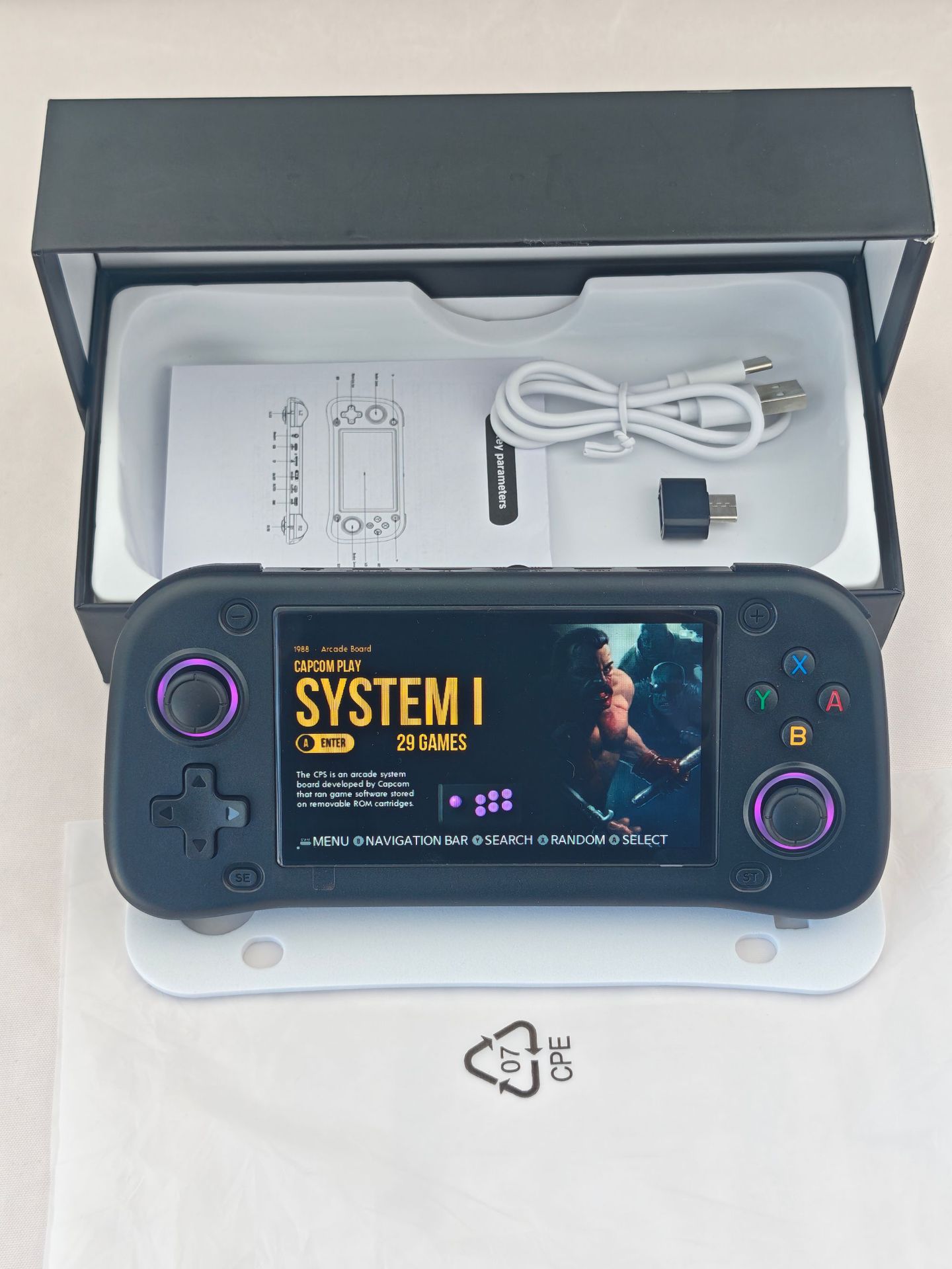 Hot-selling G28 Handheld Game Console TV Game Console 3D Home Arcade 4K HD PSPPS1 Handheld Console