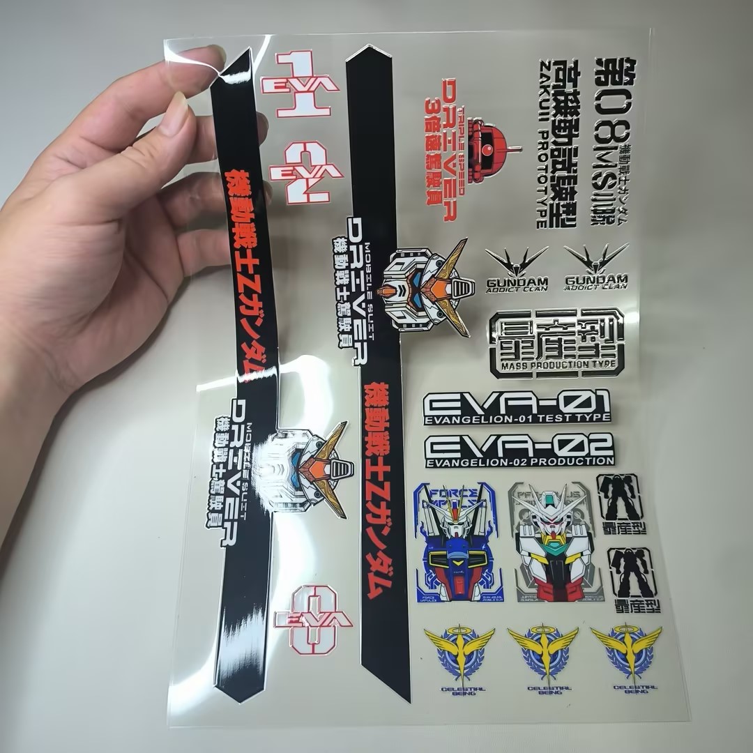 UV Transfer Decal Sticker Set for RC Crawlers XQJ-008