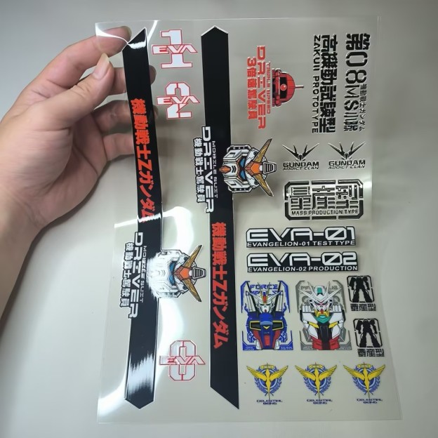 UV Transfer Decal Sticker Set for RC Crawlers XQJ-008