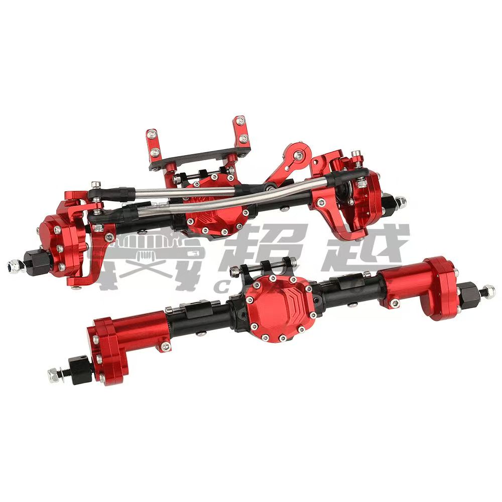 1/10 RC Crawler Aluminum Portal Axle Set for Axial SCX10 II 90046 / 90047  Q10