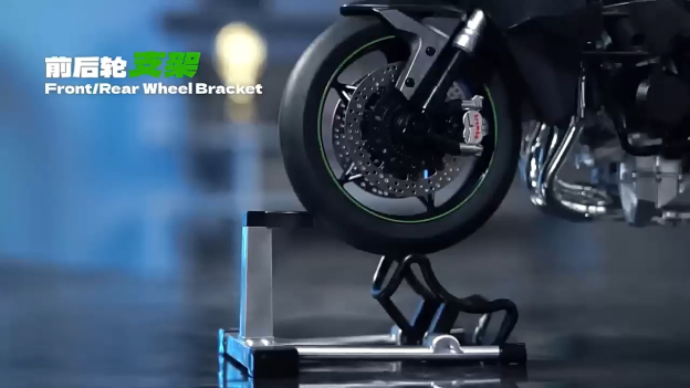 1:6 Kawasaki H2R Model - Ignitable, Alloy Simulated Motorcycle 