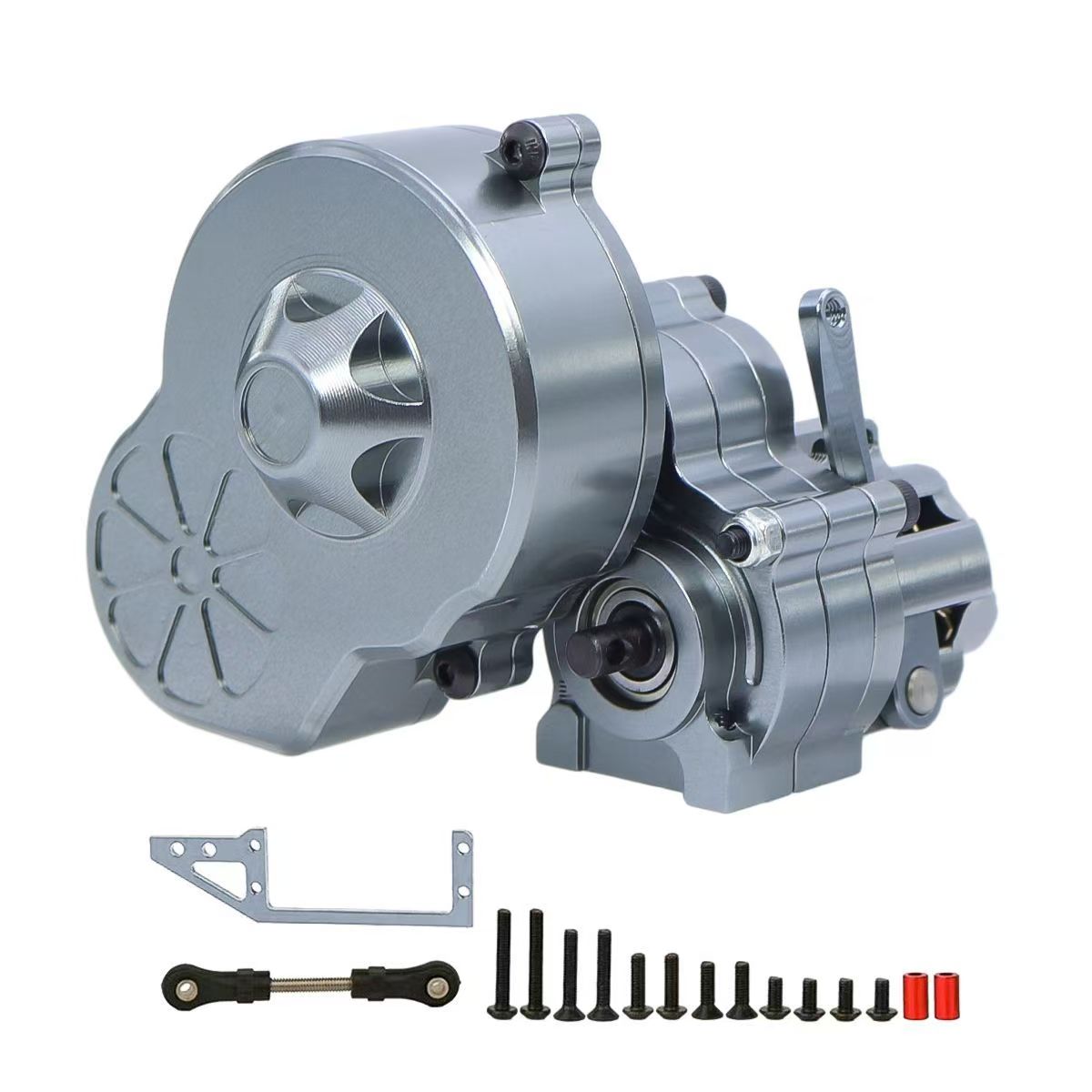 1/10 RC Crawler Metal Transmission Gearbox with Disconnect Function for SCX10 / AX10 / Wraith Upgrade  BX1