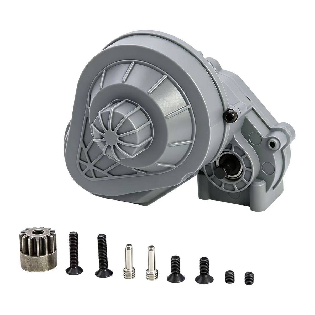 1/10 RC Crawler SCX10 I/II Nylon Transmission Gearbox with All-Metal Gears for 90046/90027  BX2