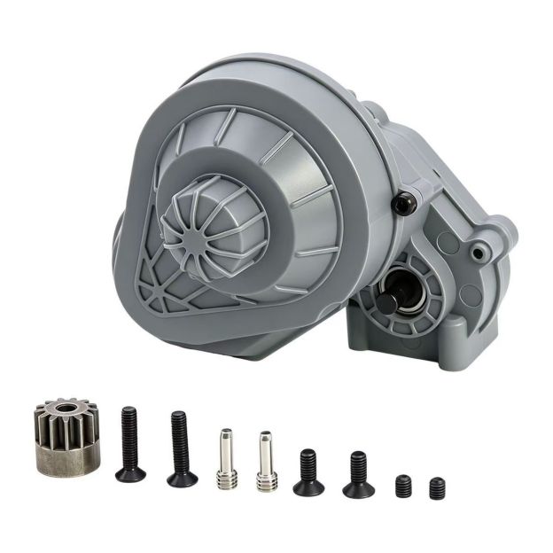 1/10 RC Crawler SCX10 I/II Nylon Transmission Gearbox with All-Metal Gears for 90046/90027  BX2