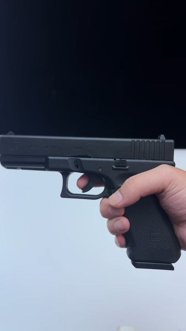 Glock pistol made of nylon