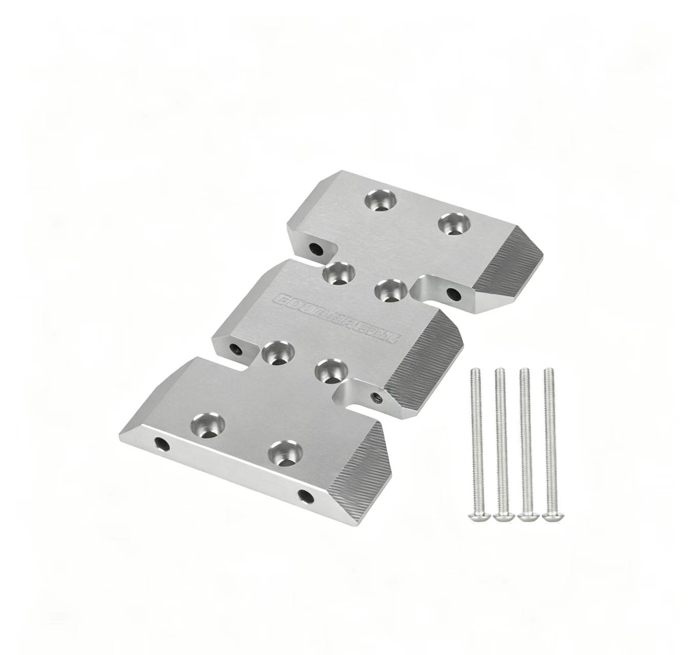 LCG Low Center of Gravity Aluminum Transmission Skid Plate for 1/10 RC Crawler Axial SCX10  BD03