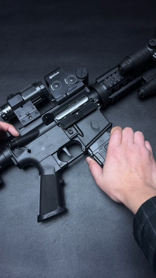 M4A1 assault rifle Safe Toy Gun made of nylon