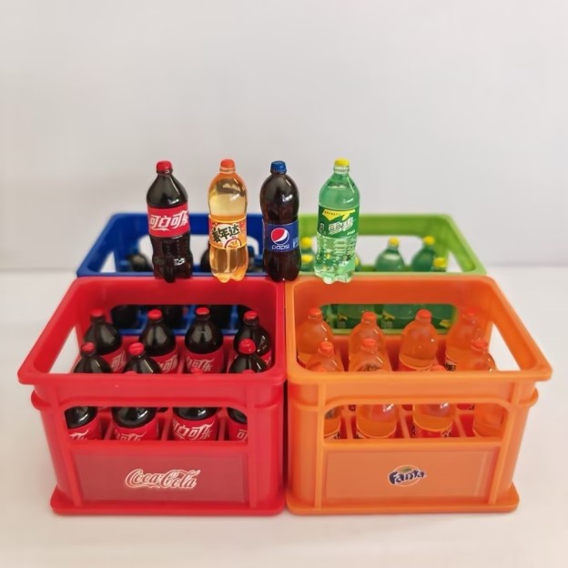 RC Crawler Miniature Drink Bottle Scene Set XQJ-014