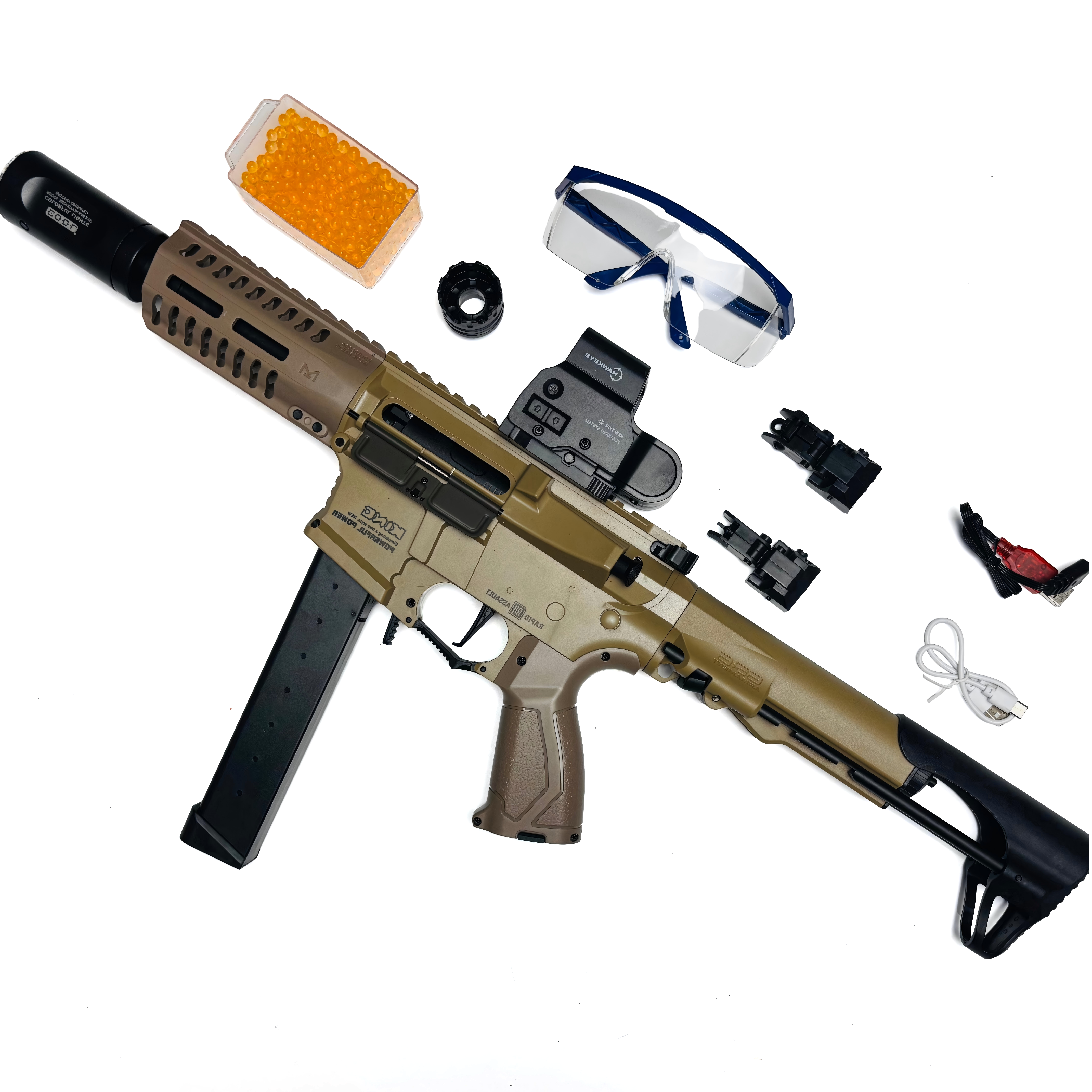 ARP9 Carbine Nylon Material Gel Blaster Safe Toy Gun